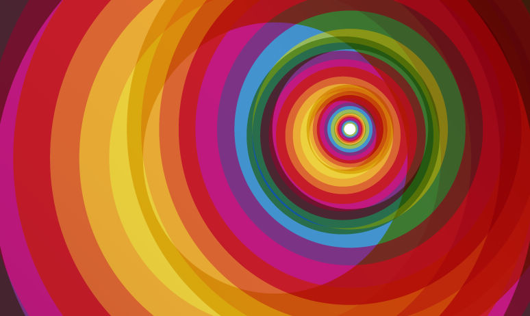 free vector Colorful Circle Vector Art